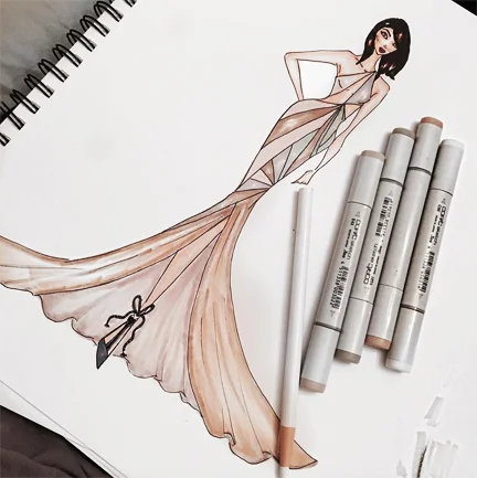 Custom Fashion Illustration 