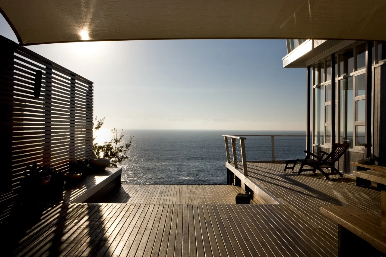 sunken deck