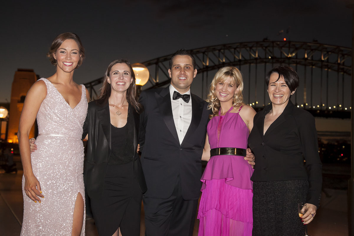 Lynette Bolton, Kim Veverka, Anthony Del Col, Rachael Bentick, Karen Willis Holmes