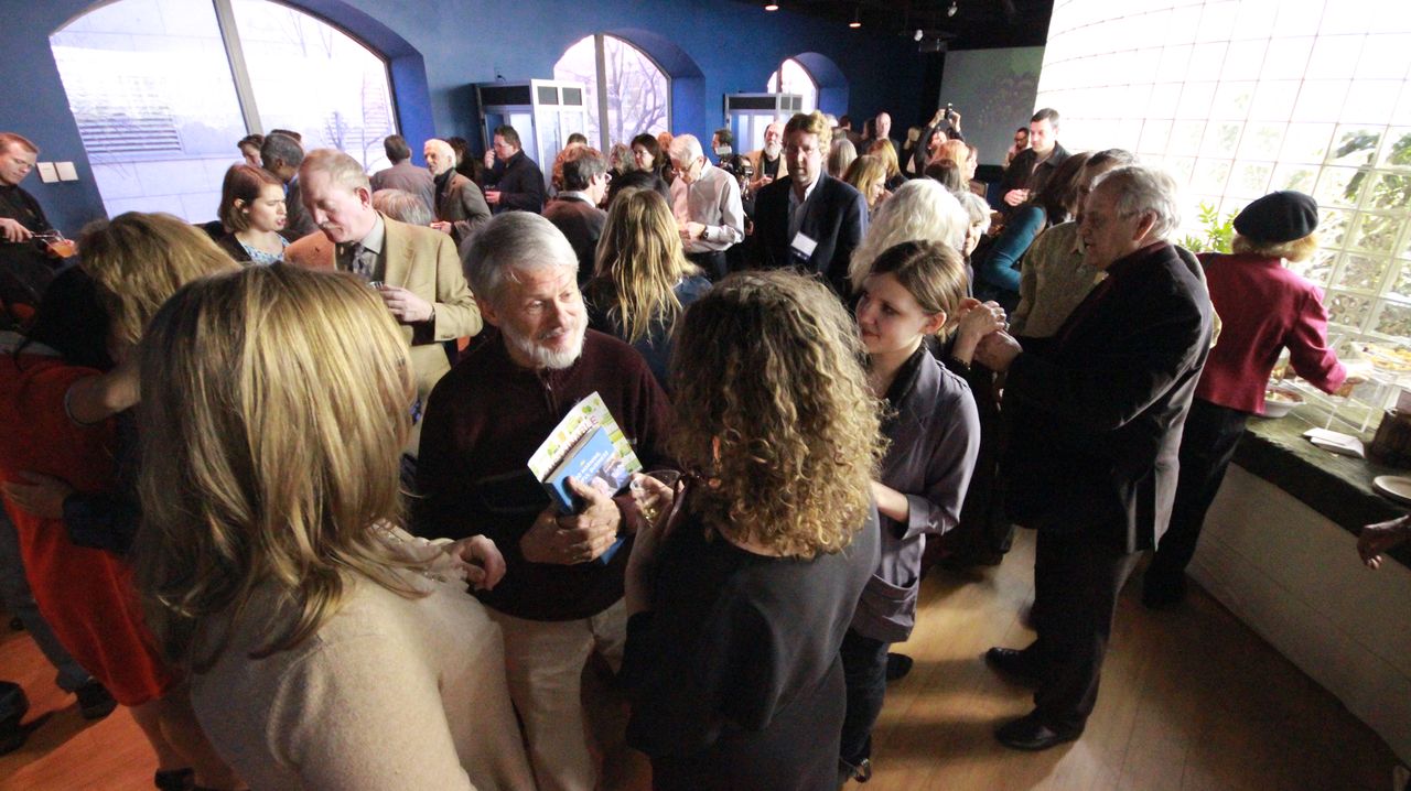 Book Launch at the Academy of Natural Sciences on March 14, 2013