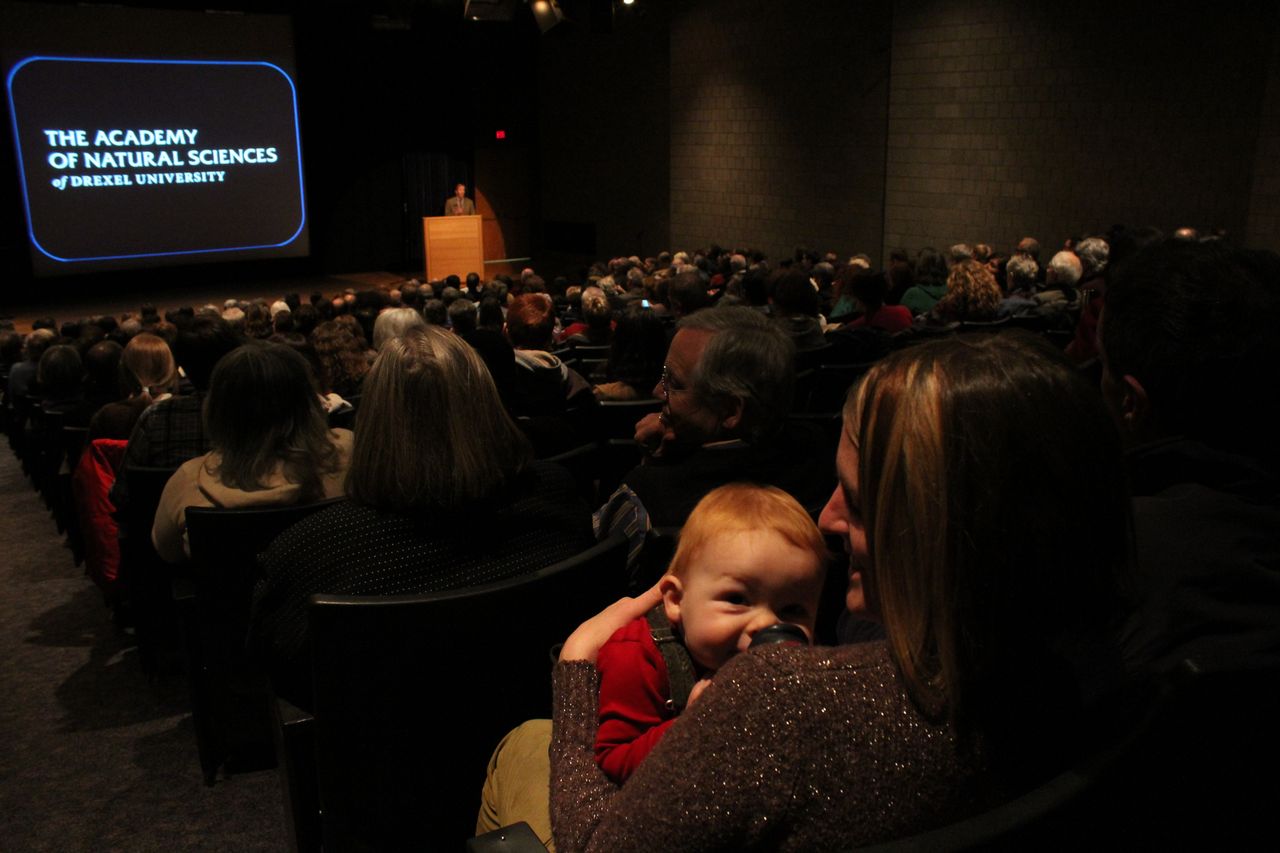 Book Launch at the Academy of Natural Sciences on March 14, 2013