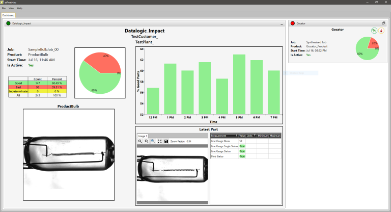 Active Inspection: Image &amp; Data Traceability Measurement  - Industrial Control
