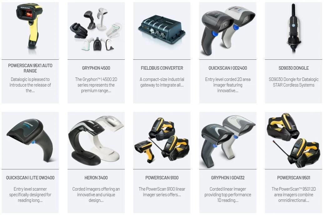 Datalogic Handheld Barcode Readers Overview 