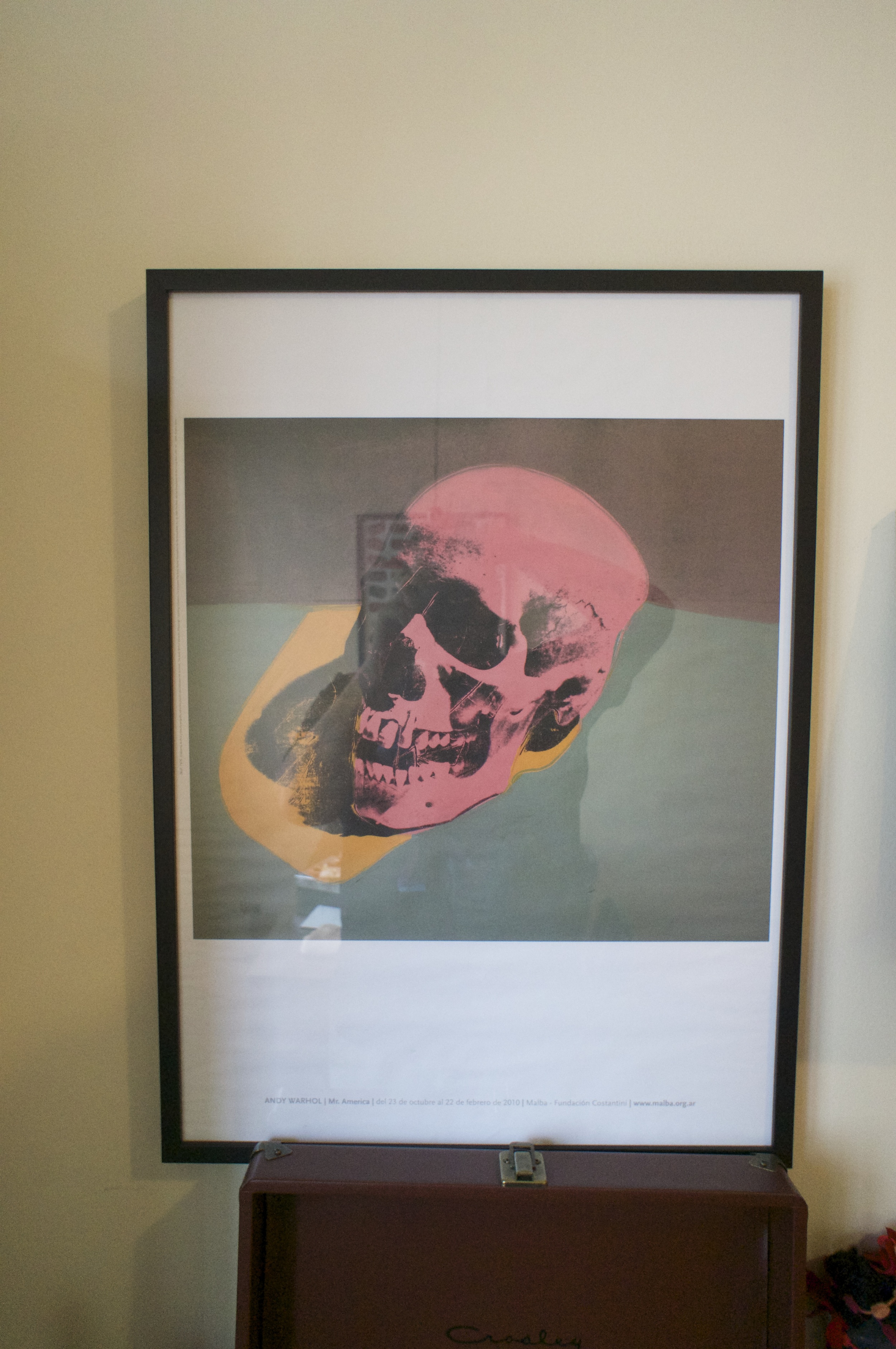 Andy Warhol, Skull - Vendido :) Pôster da exposição no Malba 53cm x 72cm R$100,00