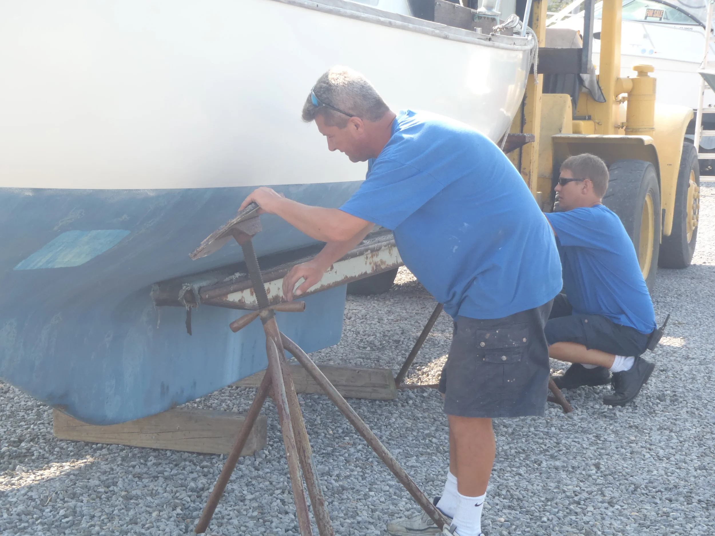 Blocking the Boat