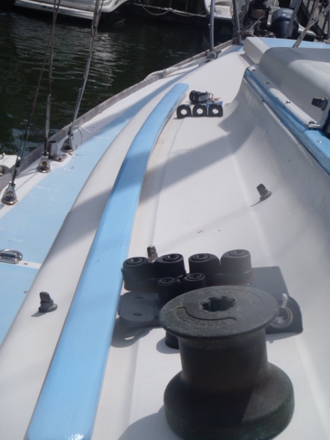 Port side ... cabin top