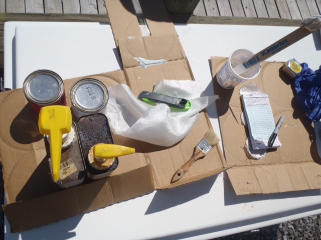 Glass mat prep