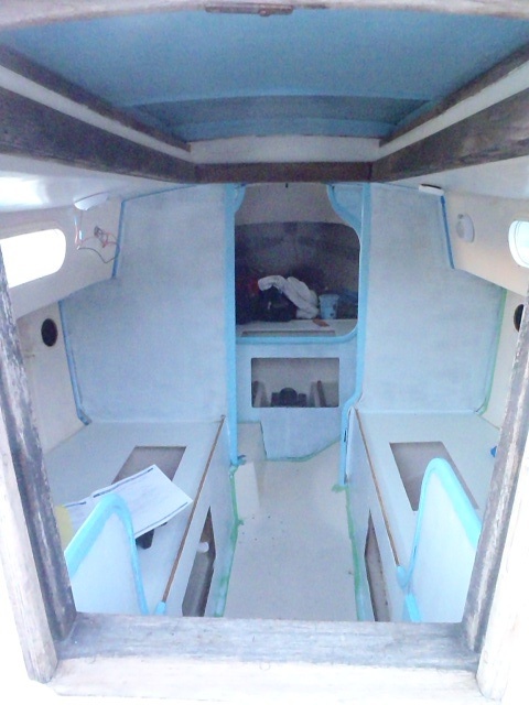 All interior spaces