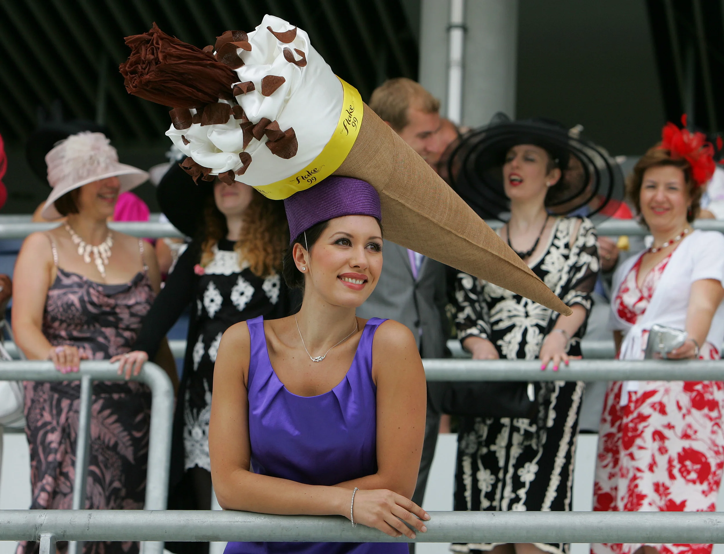 CADBURY FLAKE 99 HAT, ASCOT, 2009.jpg