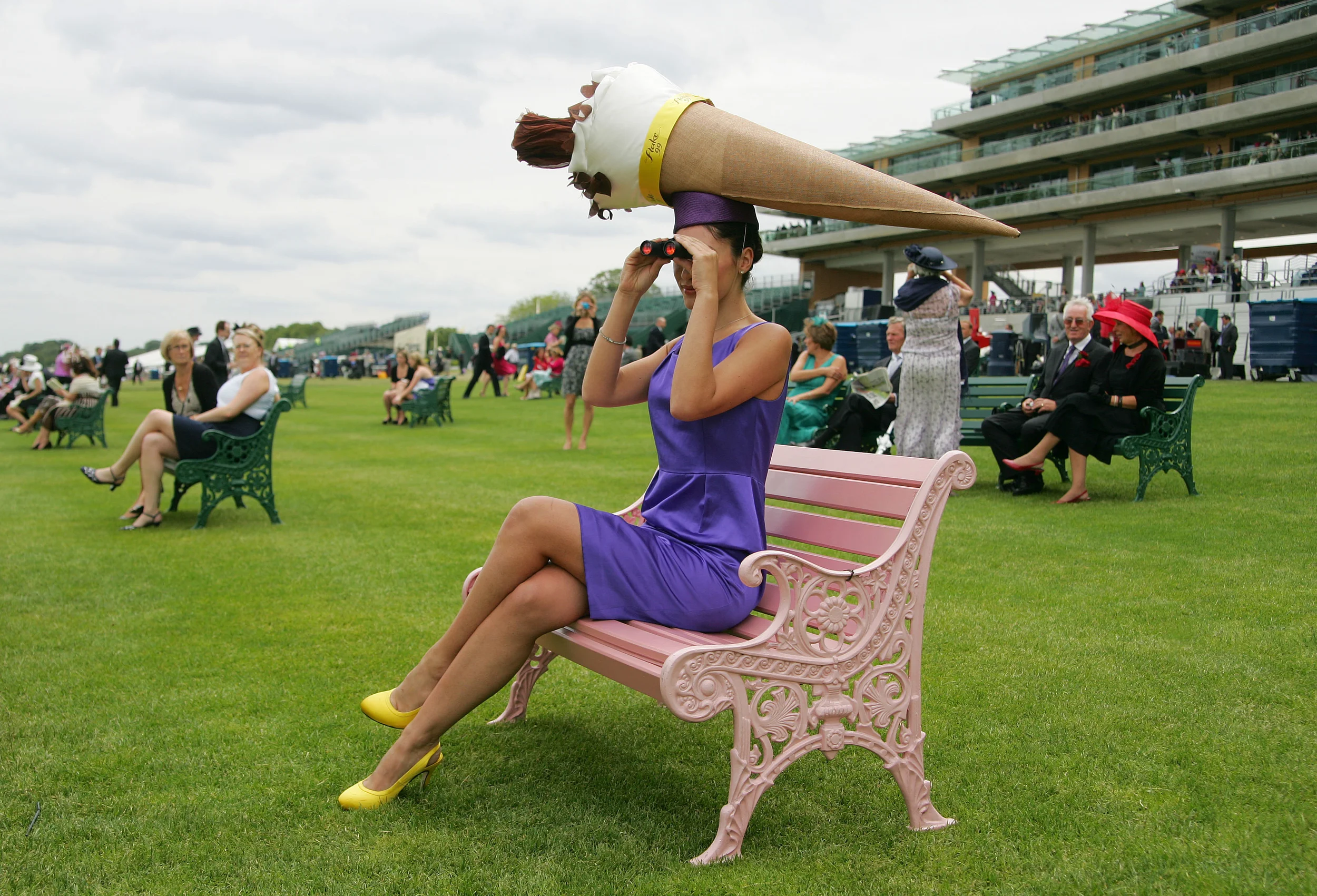 CADBURY FLAKE 99 HAT, ASCOT, 2009:2.jpg
