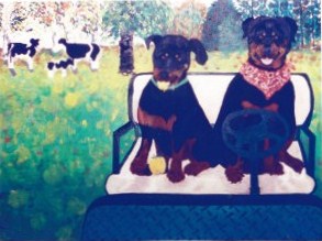 Rotties on the Back Nine