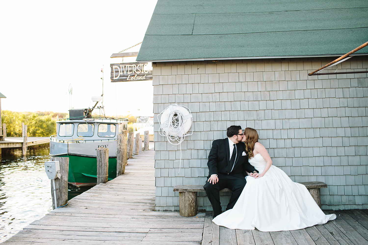 boat club wedding in michigan