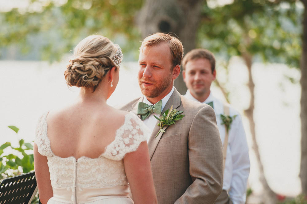 elegant dockside private residence wedding