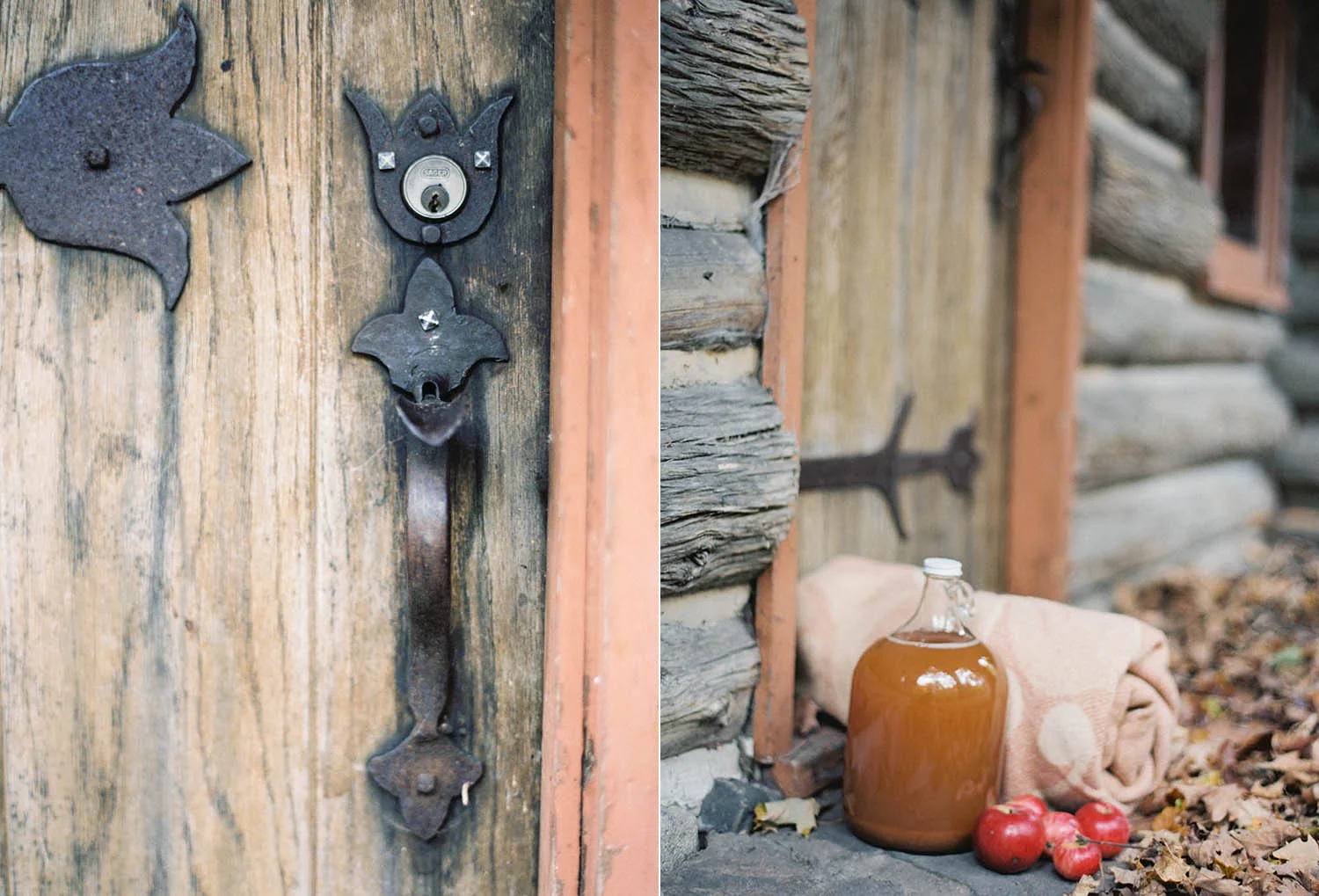cider and apples styling