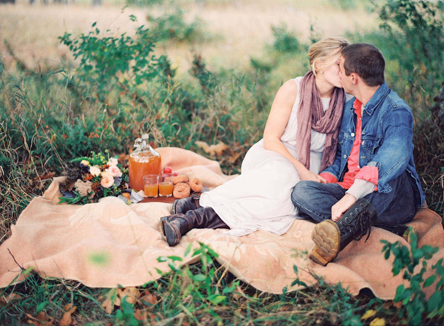 romantic rustic fall shoot