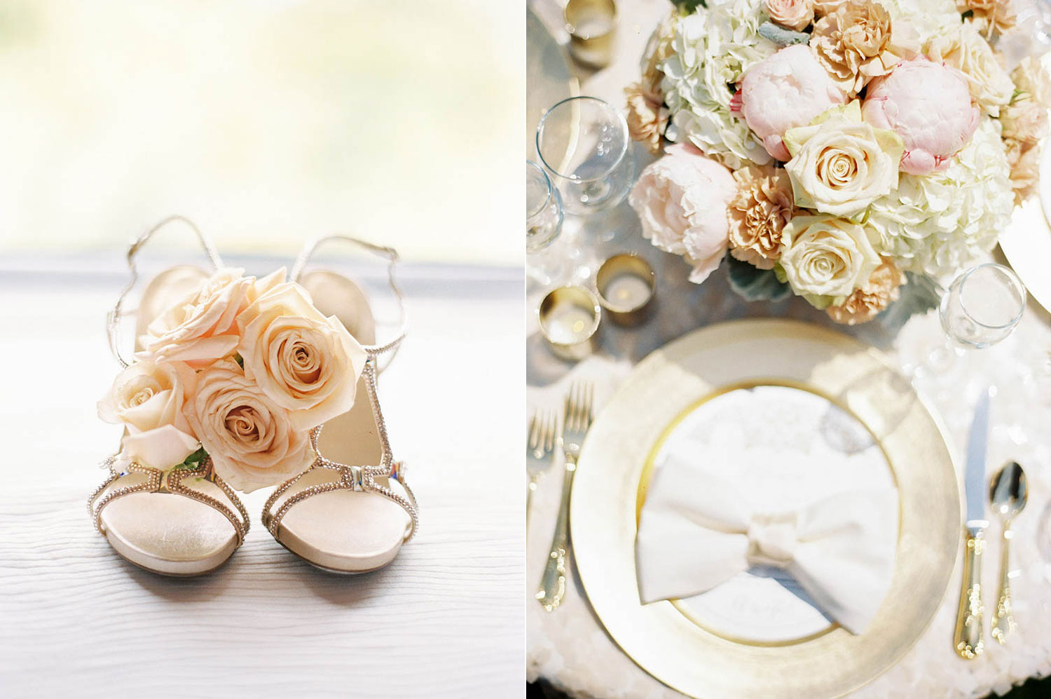 lightest pink wedding roses