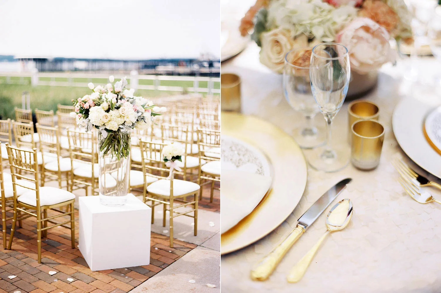 elegant blush michigan vineyard wedding