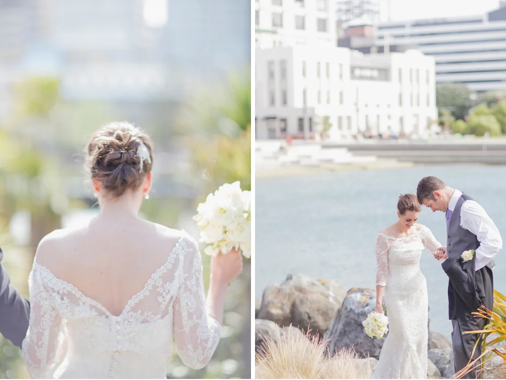 Wellington wedding photography, the boat shed.