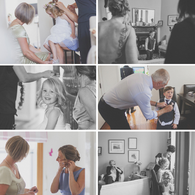 Excitement escalates as the family's wedding preparations are nearly done.