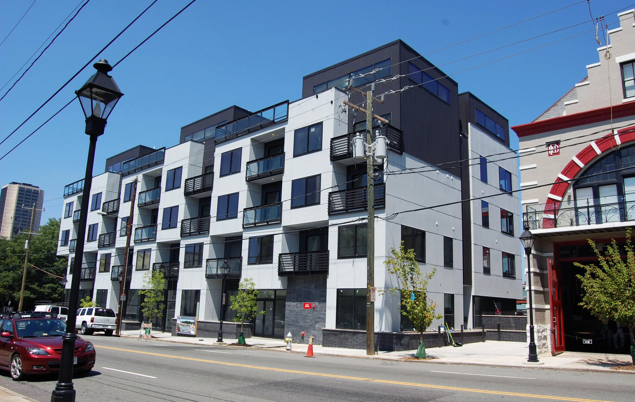 trolley commons - exterior