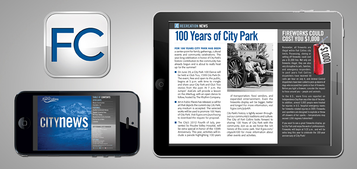 City News Monthly Report and Mobile App