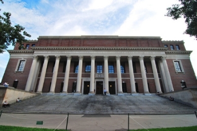 Harvard Widener Library - Image by chensiyuan for Wikipedia
