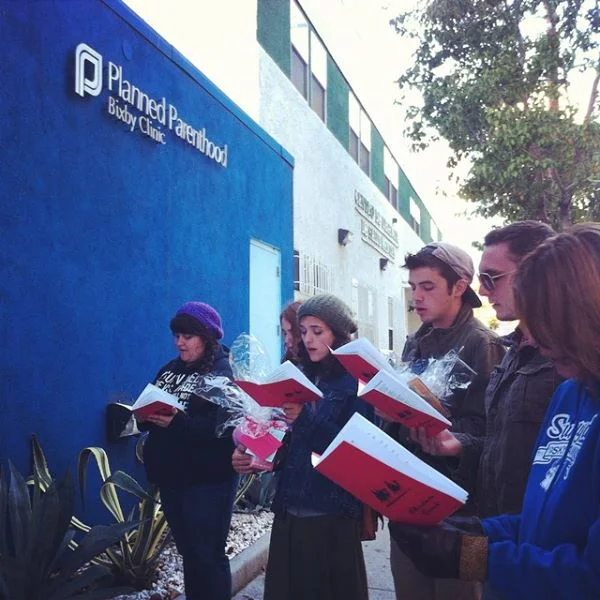 The beauty of Christ in Christmas can shine through even the darkest place.