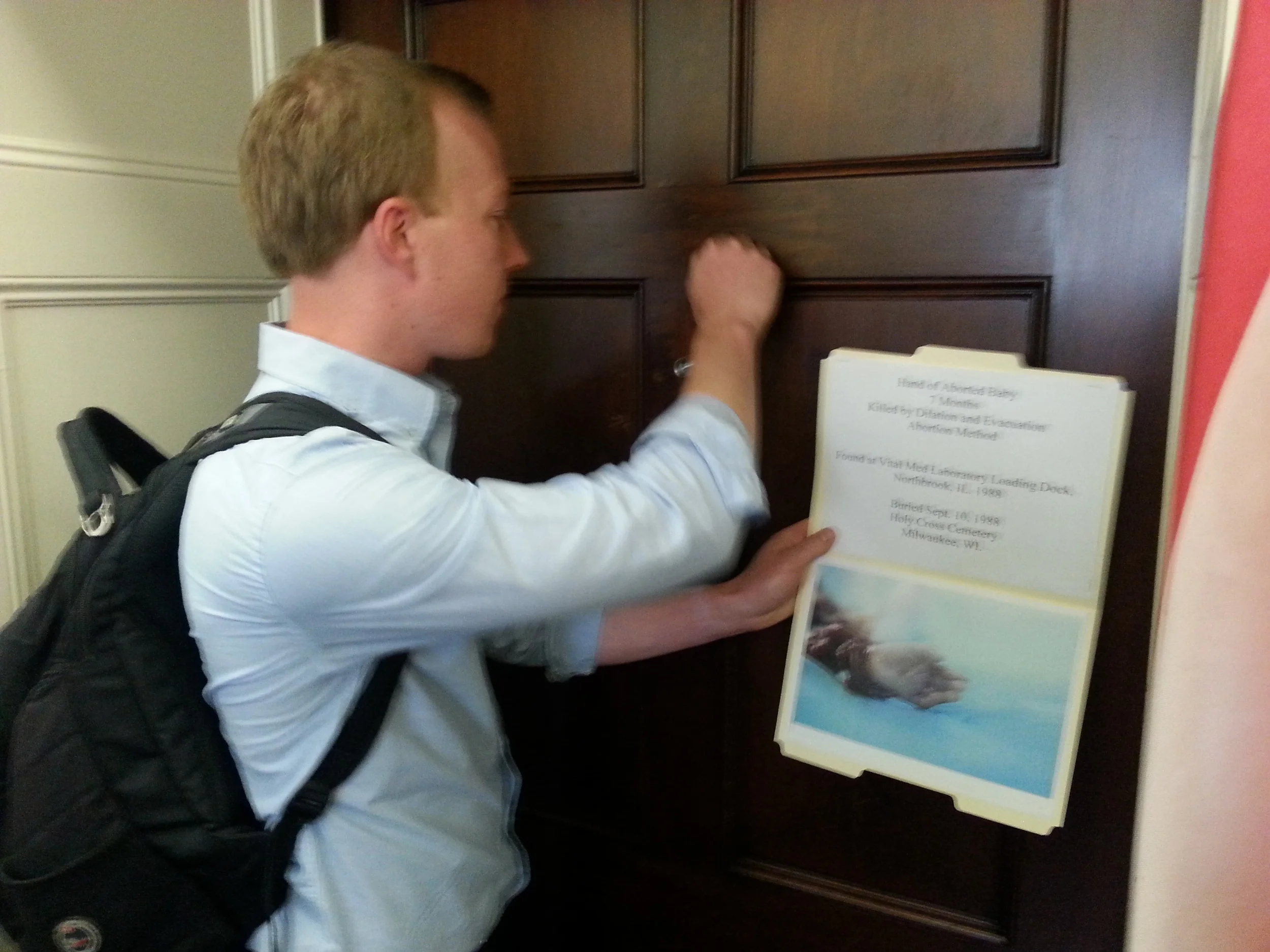 We knocked, but Speaker Boehner wouldn't open the door