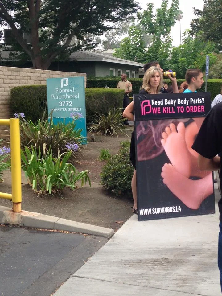 2nd National Day of Protest at  Planned Parenthood October 10, 2015