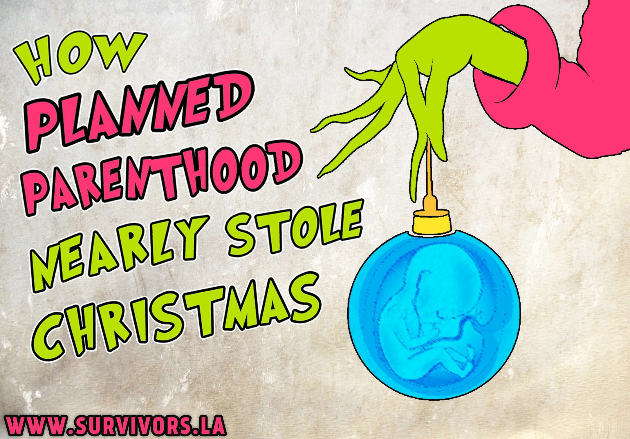 Planned Parenthood Will Steal 22,500 Lives This Christmas. But.......