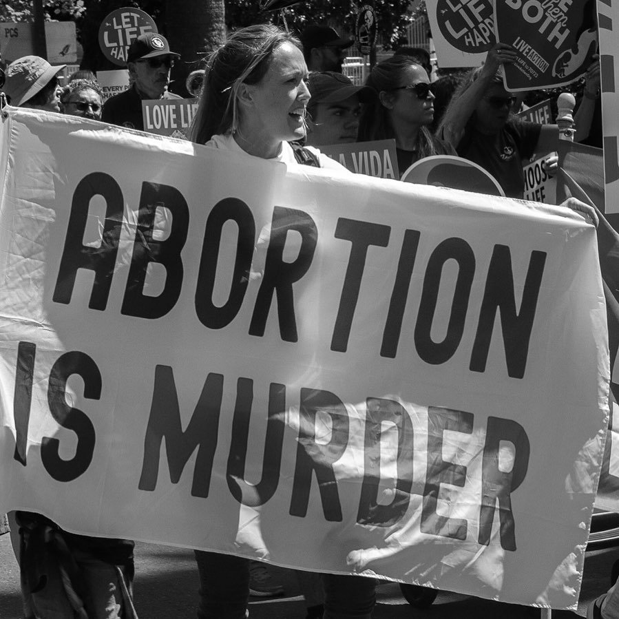 It&rsquo;s that simple; Abortion is murder!
.
.
📸: @pro.life.artist