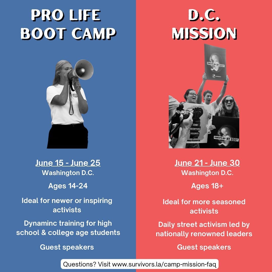 Survivors is leading 2 amazing events this summer in Washington D.C. 📢 You don&rsquo;t want to miss this!! Space is limited and filling up fast so sign up ASAP at 🔗link in bio. 

If you have any questions about the Boot Camp or Mission visit www.su