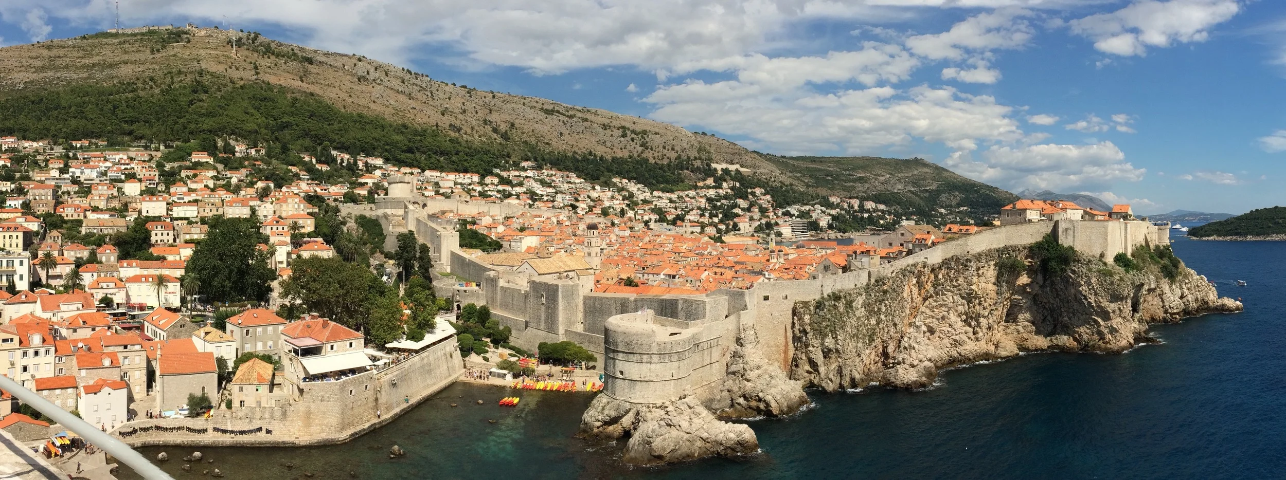 Dubrovnik, Croatia, the "Pearl of the Adriatic."