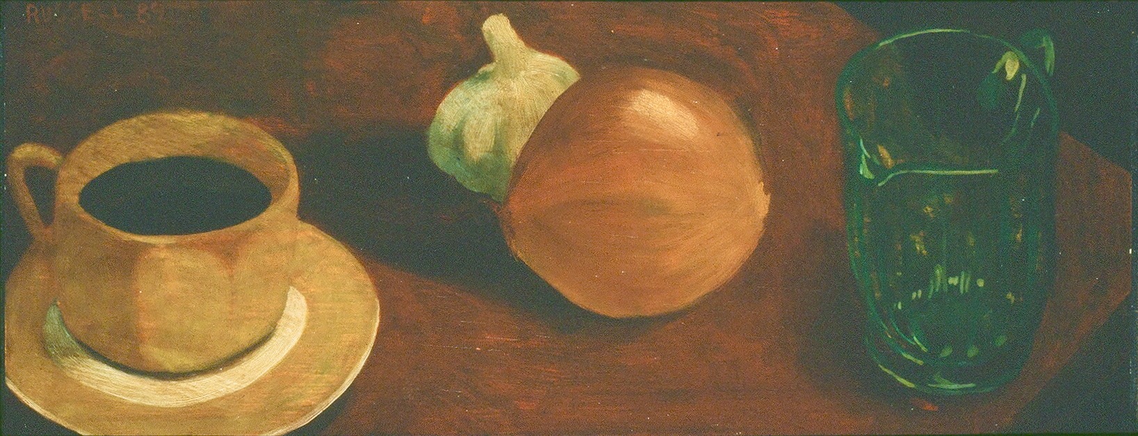 Untitled 1989 17X46 cm. Oil on wood.