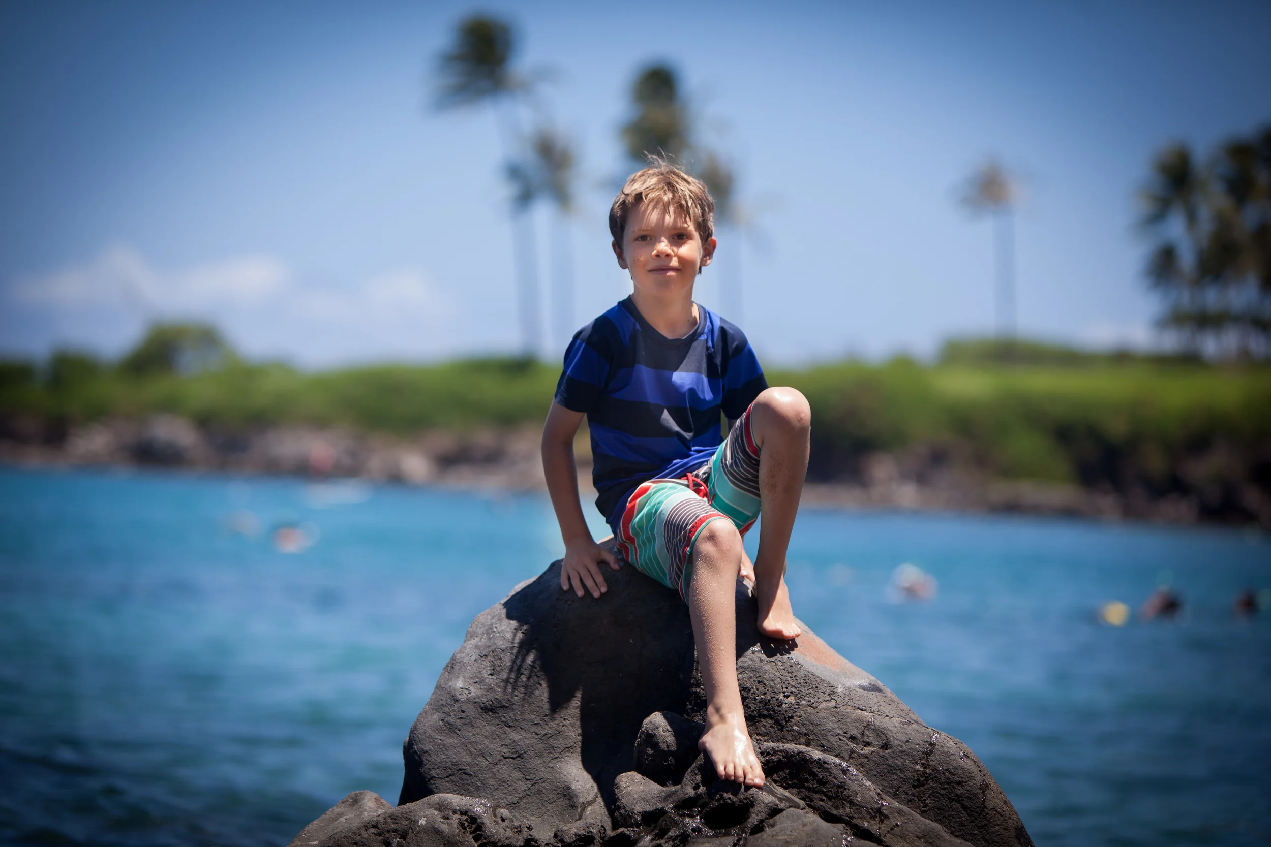 Checking out the beaches