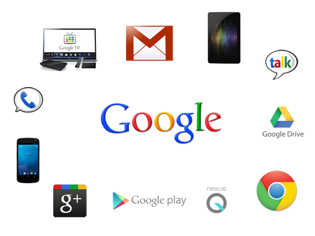 Figure 1: Google Ecosystem Overview... it's even bigger than this picture undertakes to show.