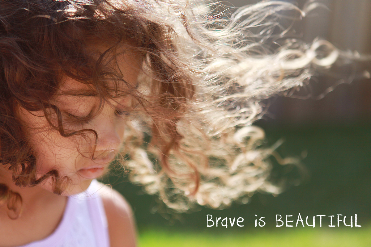 I did manage to get this photo on our back deck, Brave is Beautiful somehow got tagged along in our journey.
