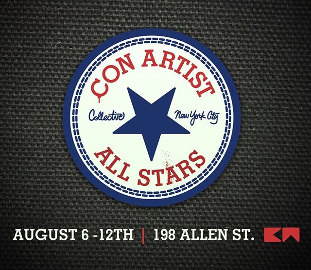 So pumped  to be part of this awesome group show in the lower east side Aug 6th - 12th. The big event is on the 9th 7pm - 11pm, please come by to hang out and buy some stuff! There is so many talented artists in the show, feeling lucky to be part of 