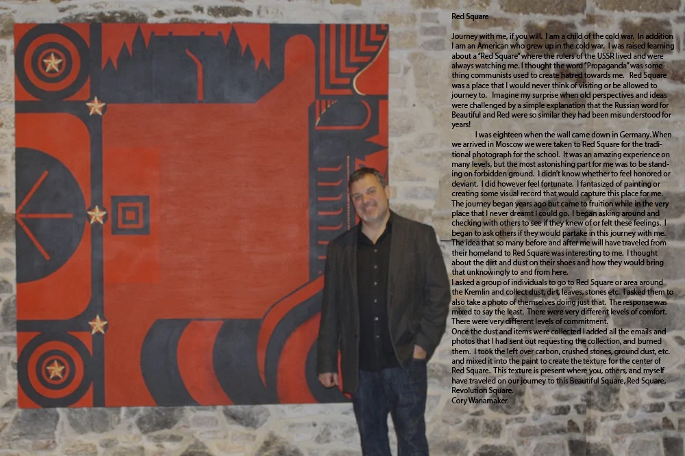 Solo exhibition in Moscow, Russia