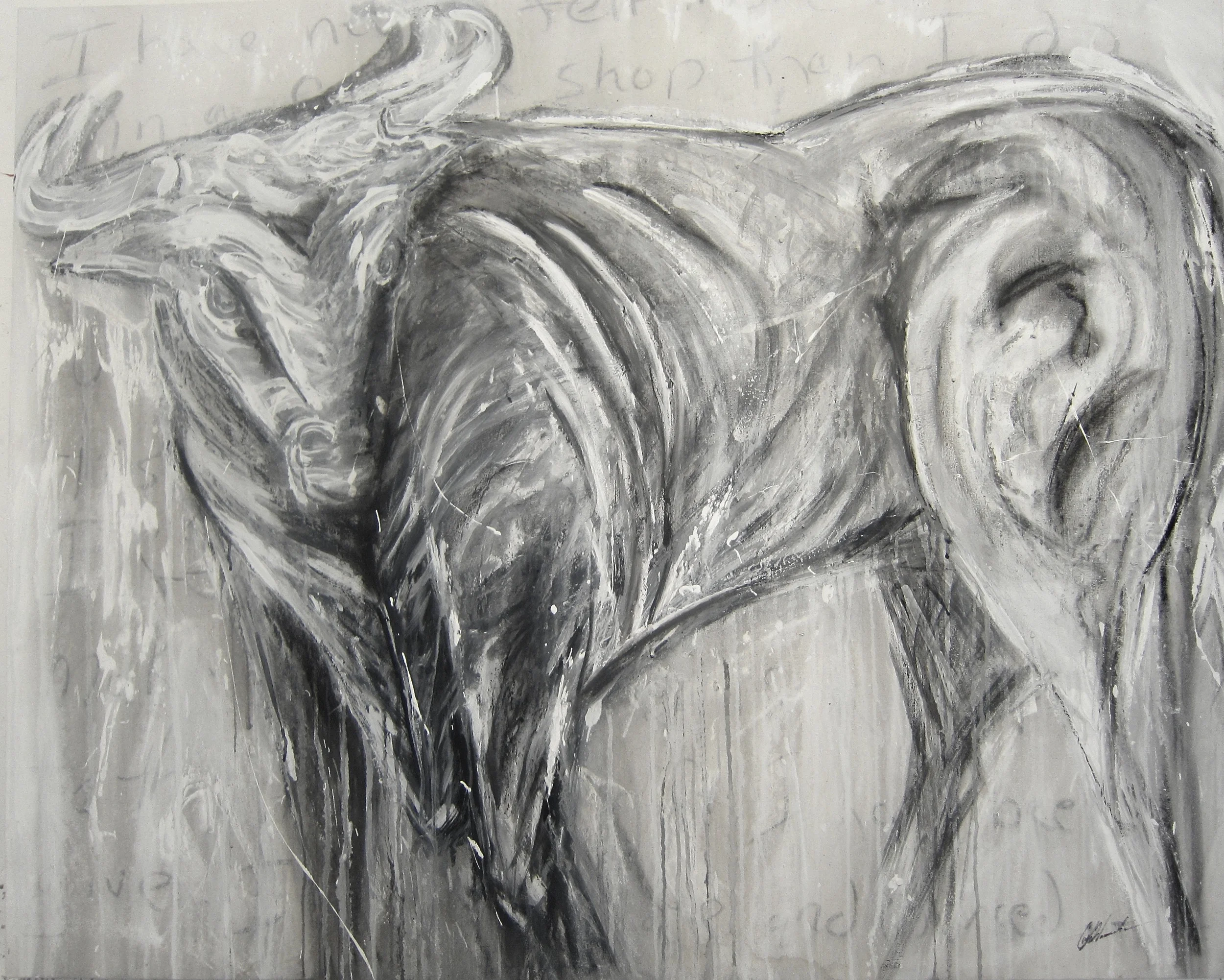 "Self-Portrait in Black and White"    - Inspired by life in Prague, CZ