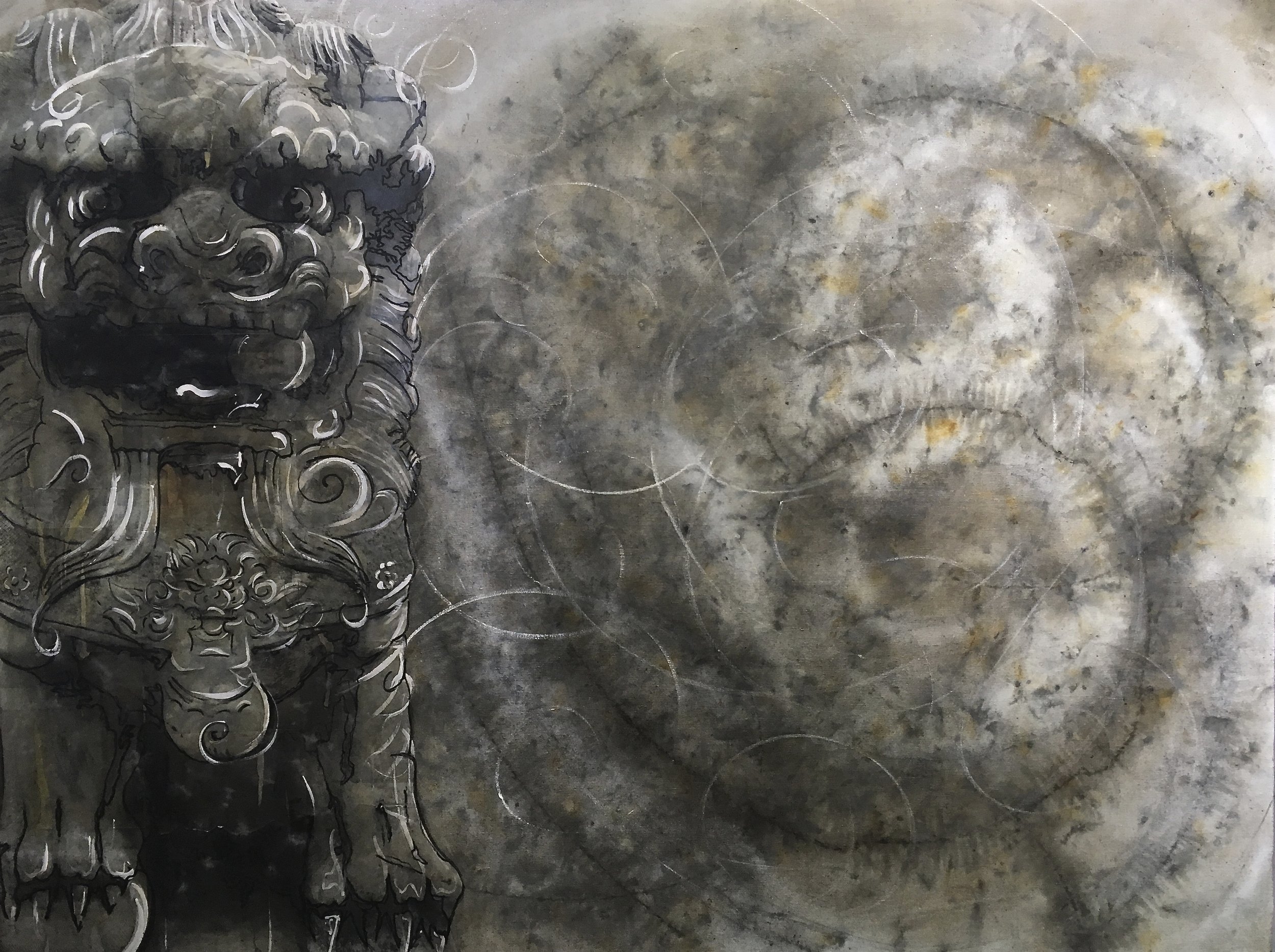 "Guardian Male"    - Inspired by life in Shanghai, China