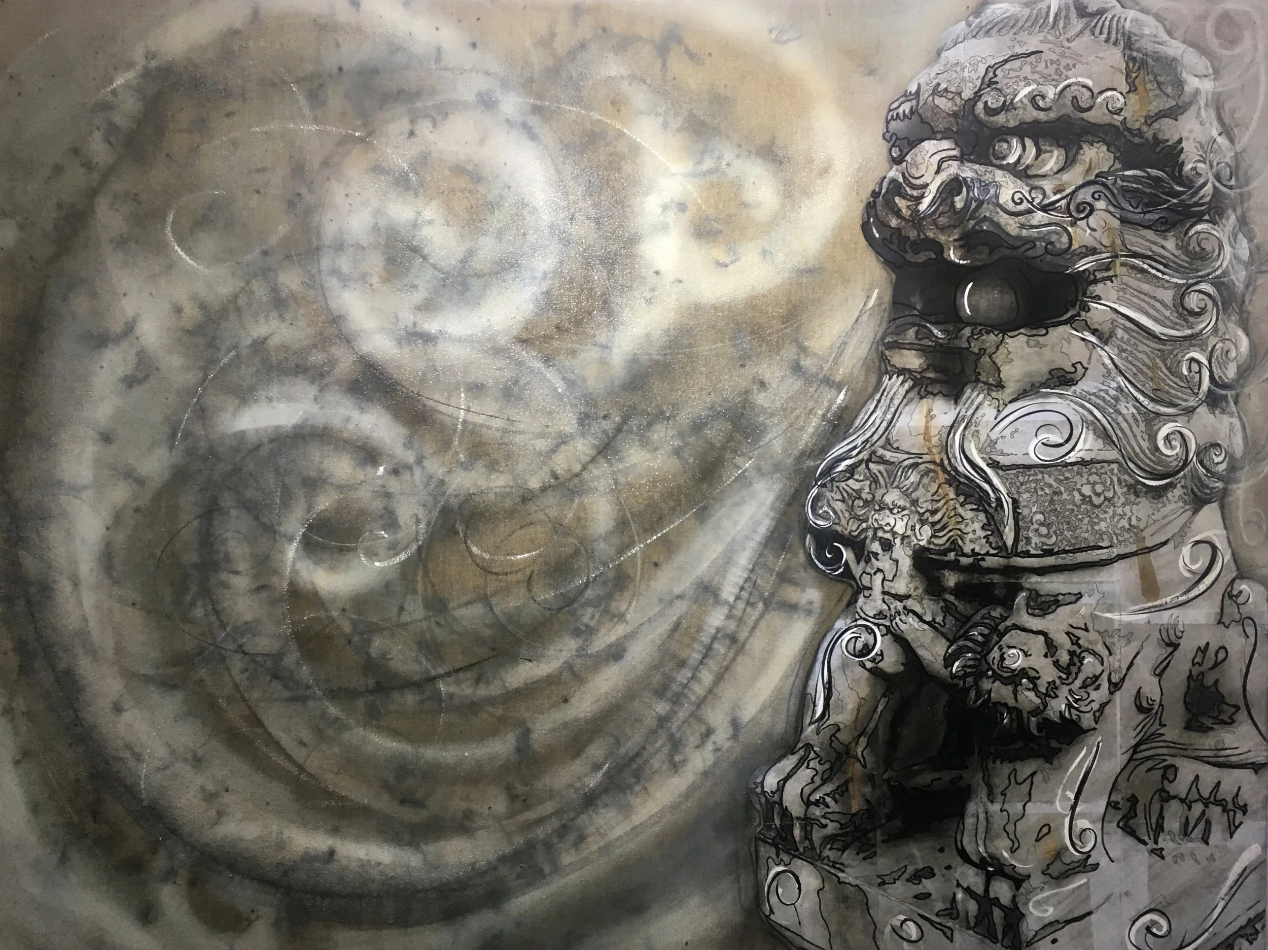 "Guardian Female"    - Inspired by life in Shanghai, China