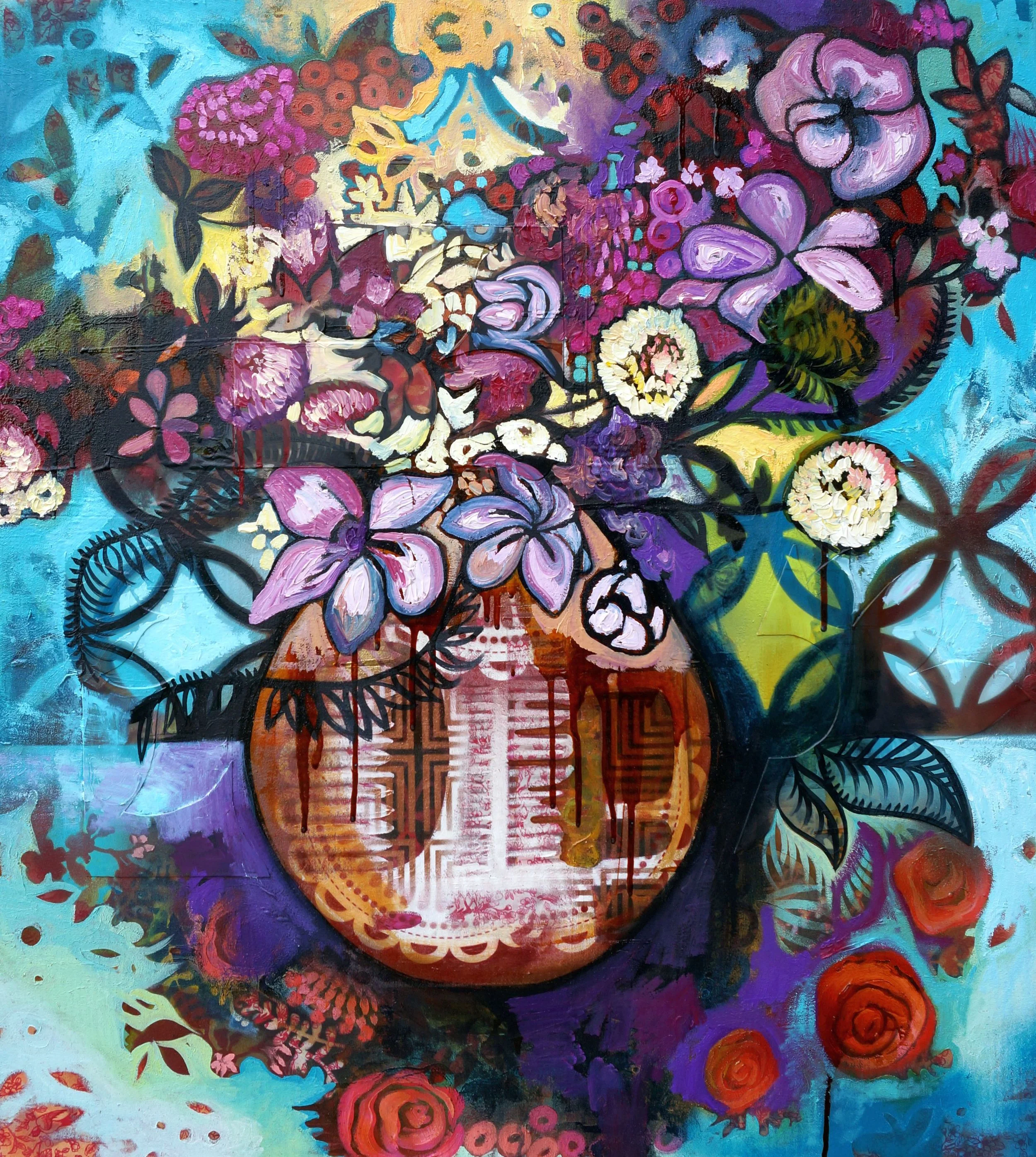 Abundant Table Posy