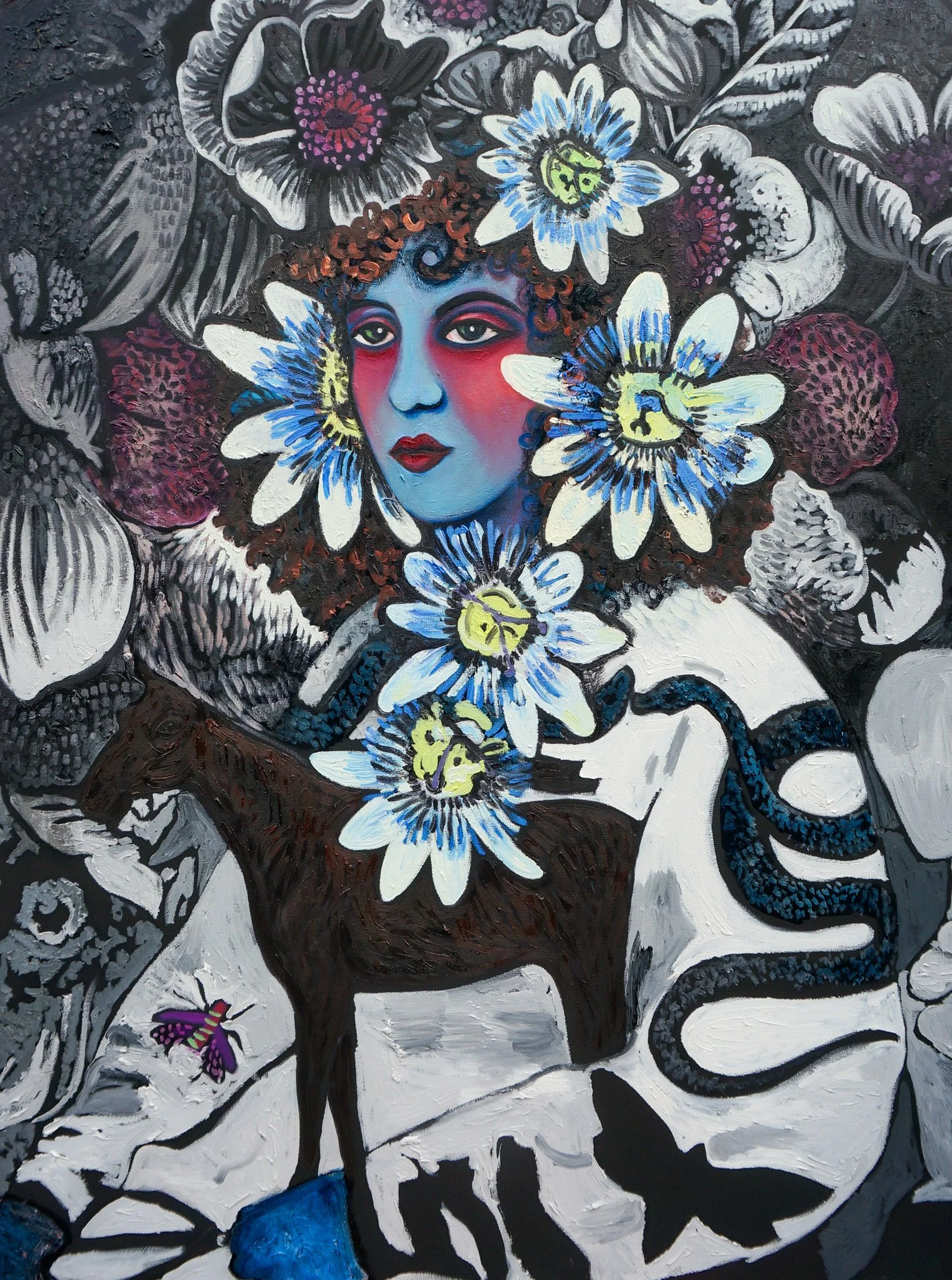 Passion Flower Goddess (with Beloveds)