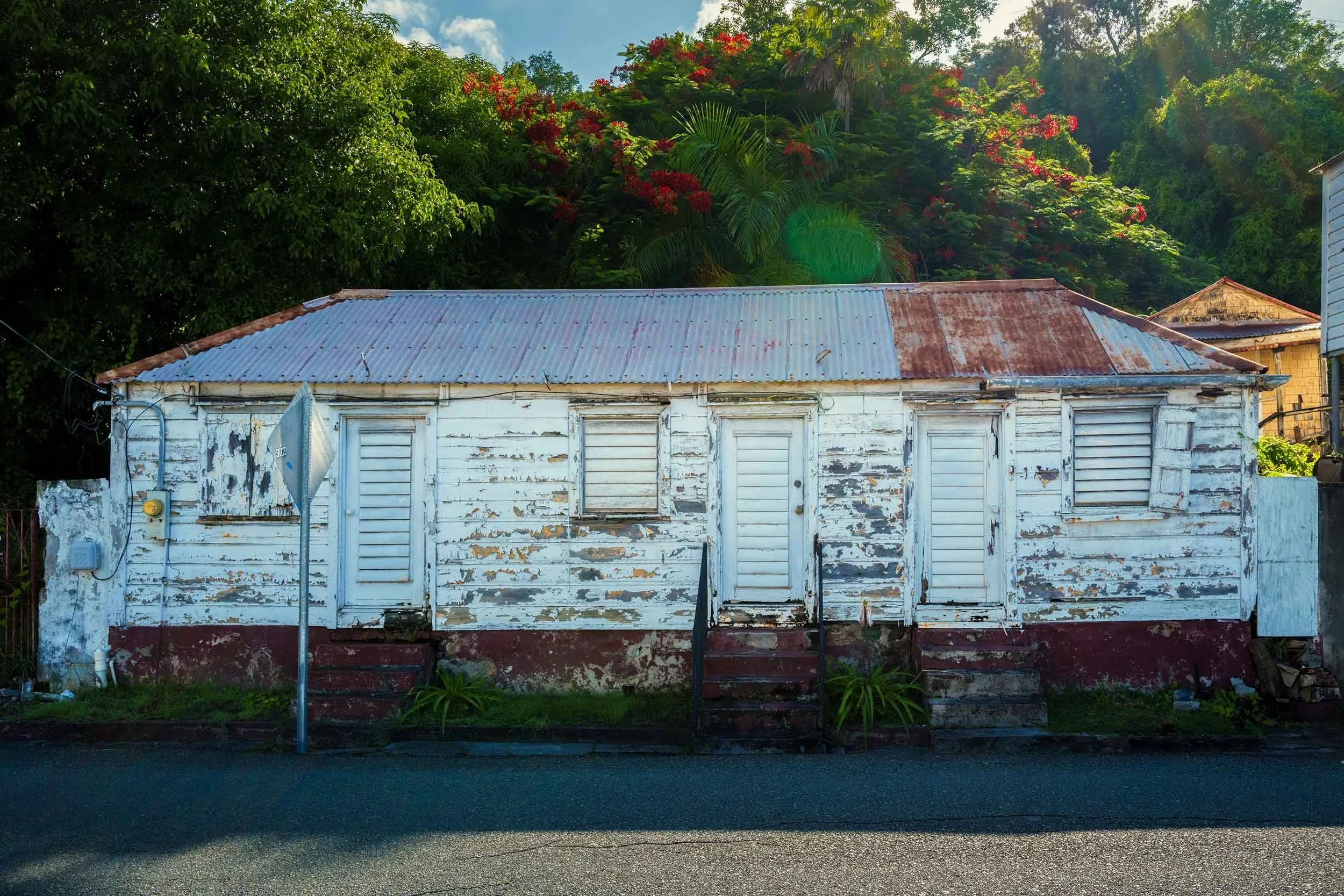 A house from the colonial times in St Thomas USVI