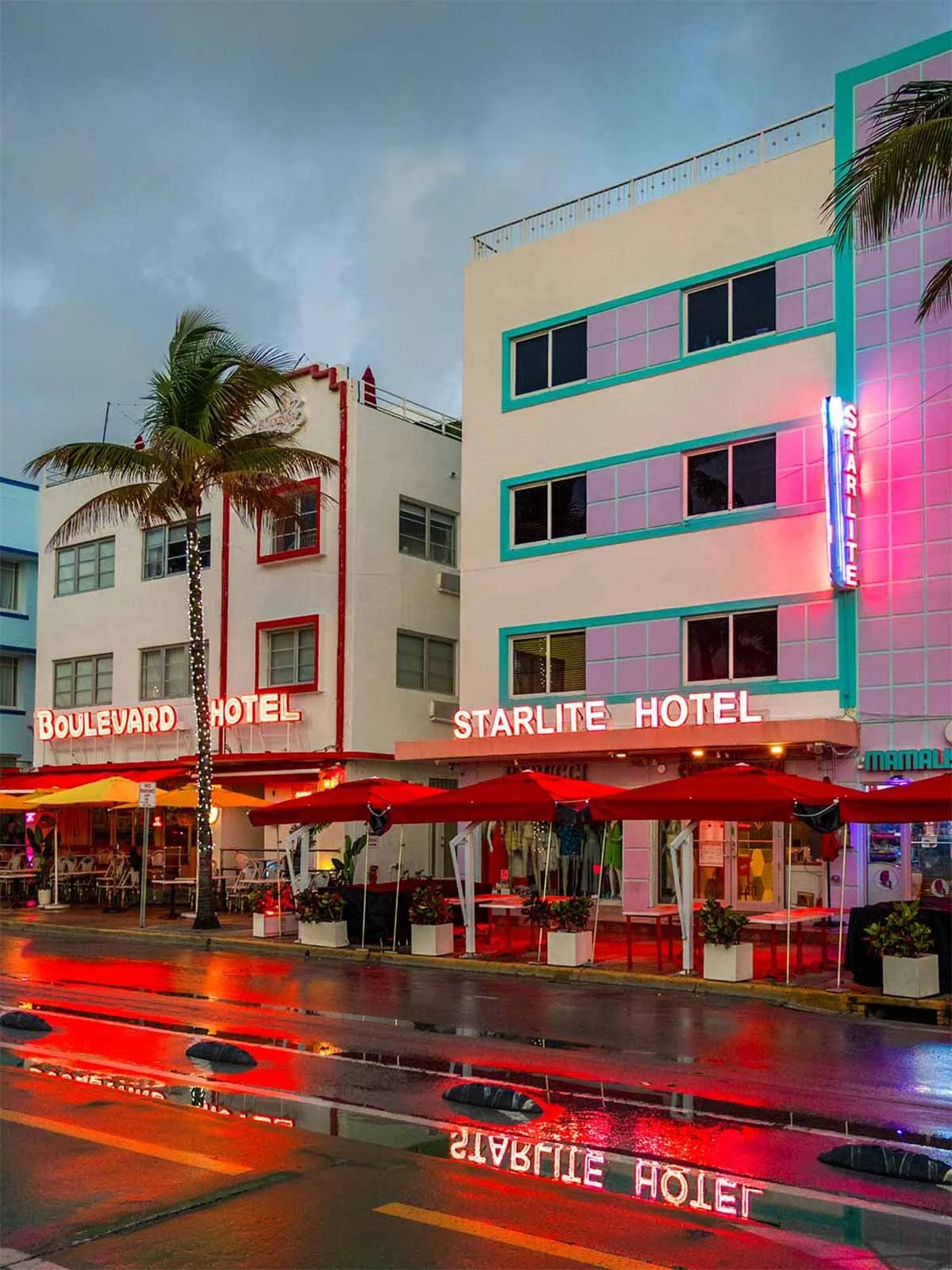 Reflection Photography in South Beach Miami