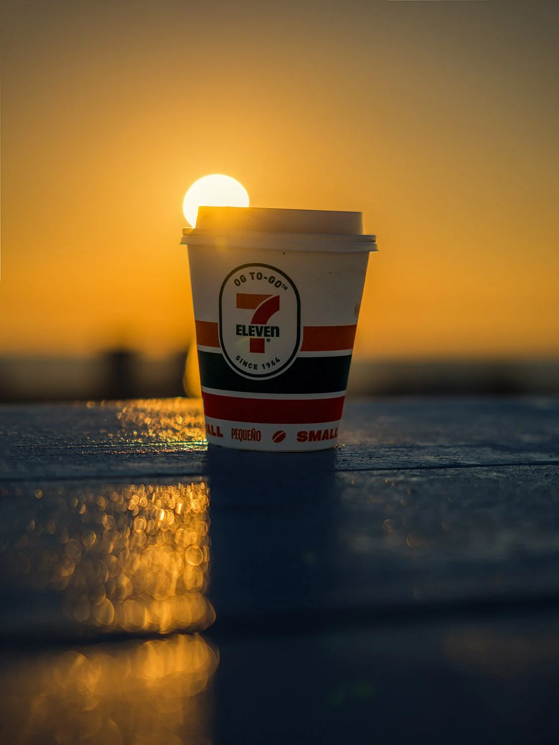 Kameron Brothers shooting a unique sunrise composition on South Beach