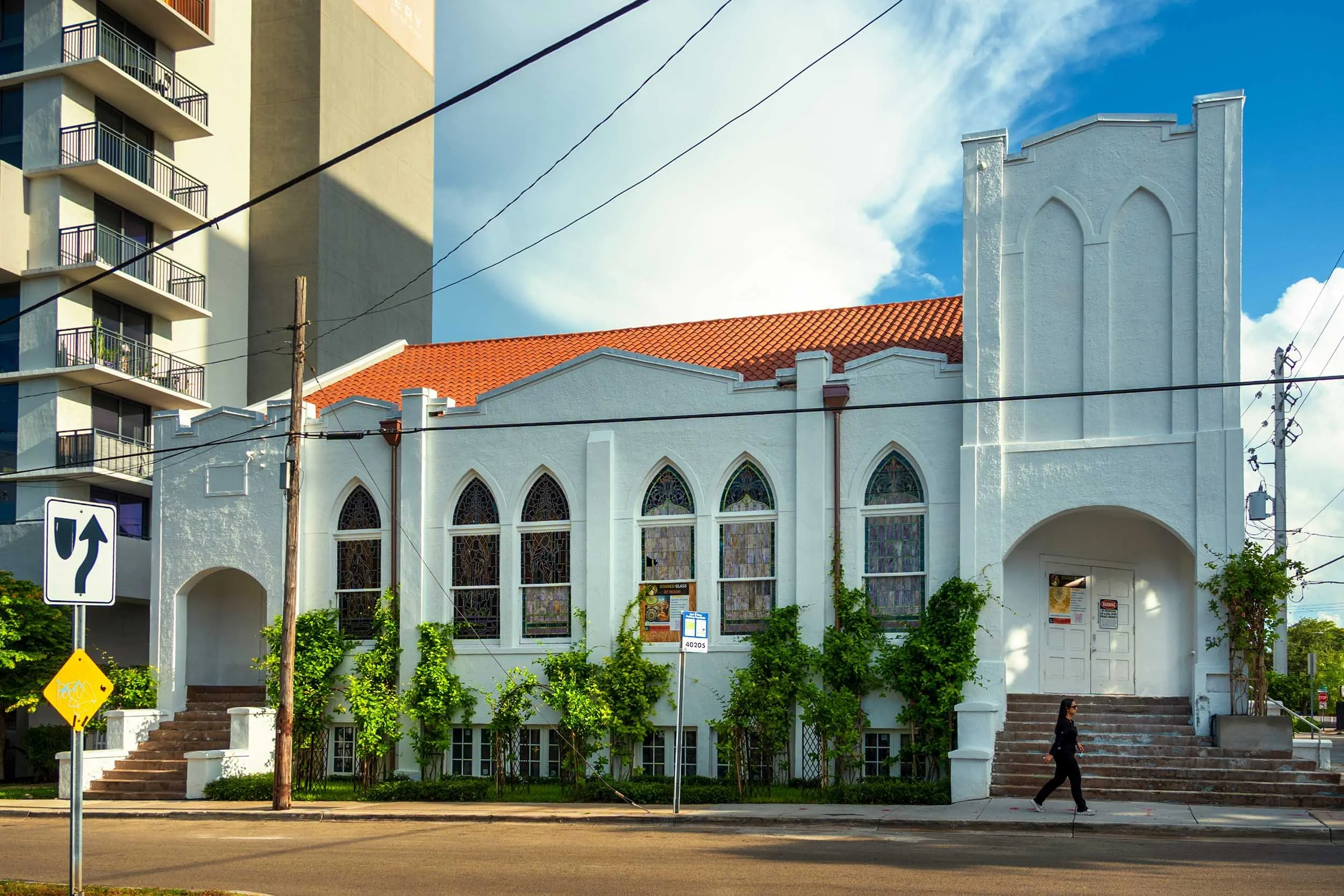 Trinity C.M.E. Church viewed from the street