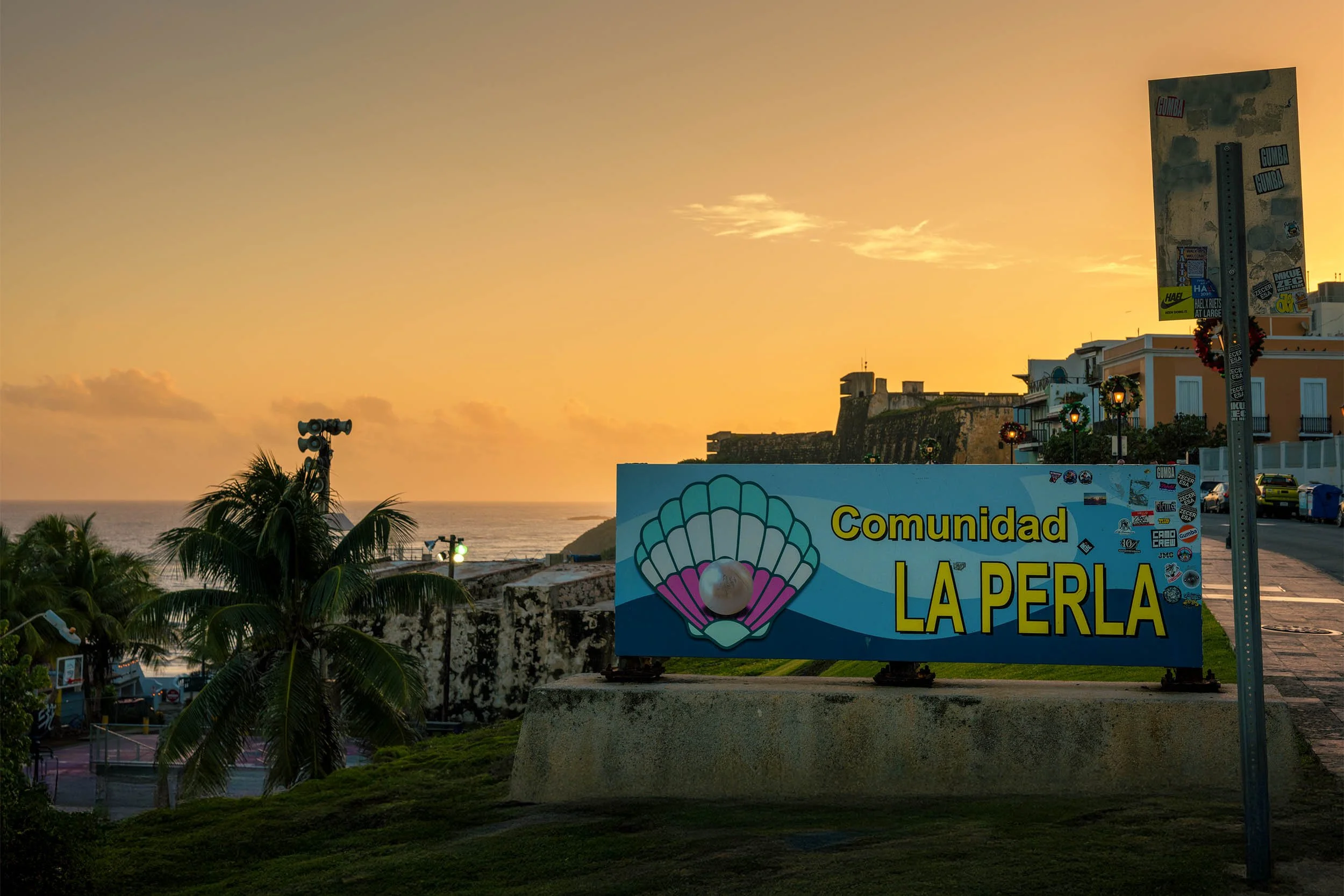 Sunrise over the Old San Juan Puerto Rico