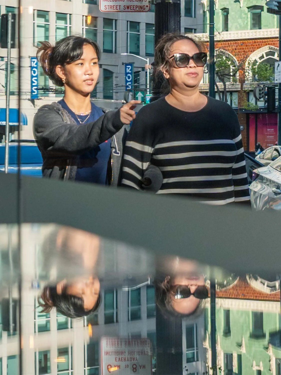 Street photography in Union Square San Fransisco